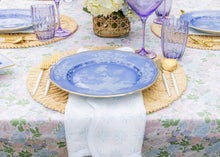 Load image into Gallery viewer, Square Scalloped Napkin - Libby in Blue
