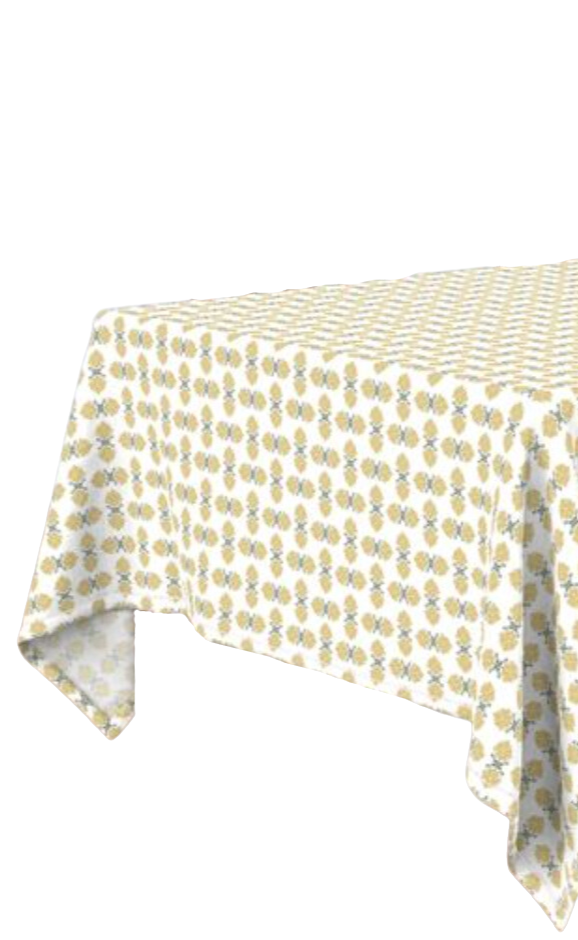 Rectangle Tablecloth | Lotus - Marigold