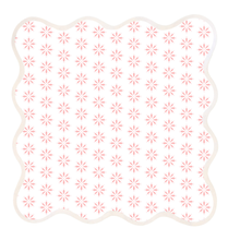 Load image into Gallery viewer, Square Scalloped Napkin | Libby - Pink
