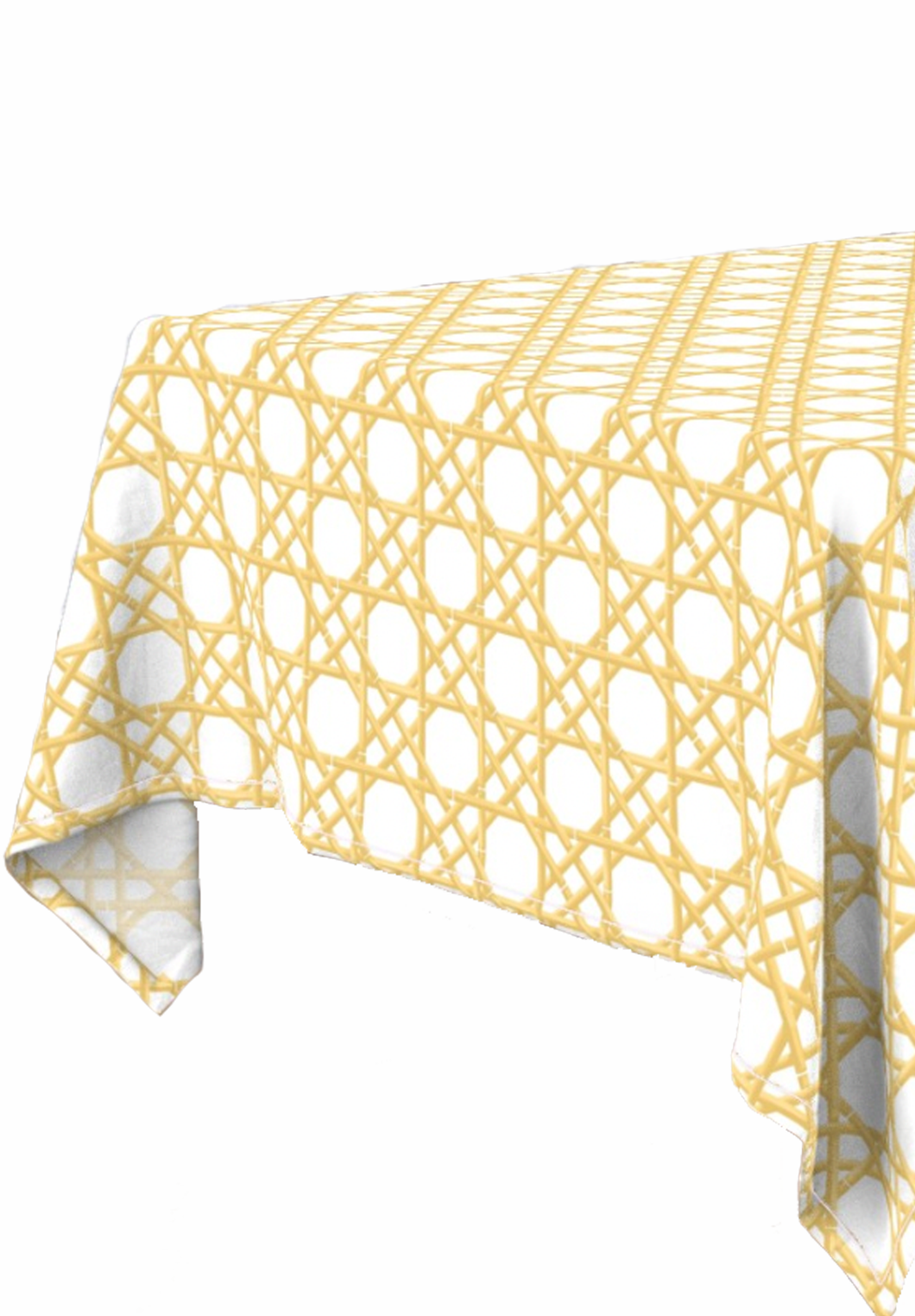 Rectangle Tablecloth | Gold Cane